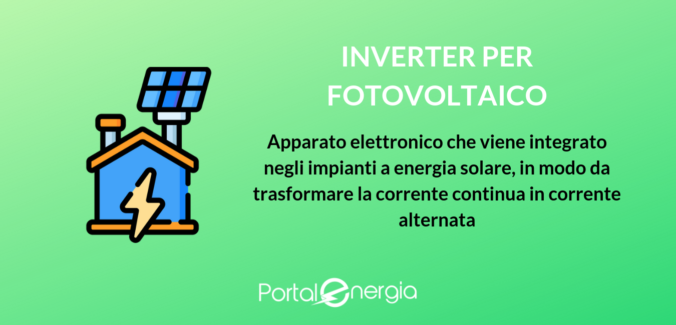 funzionamento inverter fotovoltaico